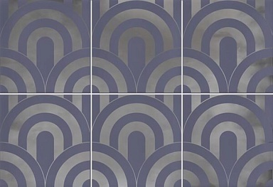 Декор VIVES Takada Indigo Plata 23x33,5
