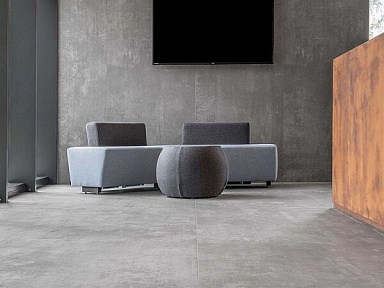 Керамогранит Laminam LAMF009024_IT Cemento Avorio Bocciardato 5 100x300