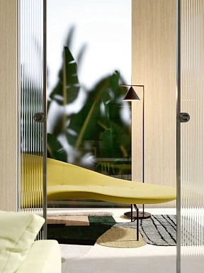 Керамогранит Laminam Russia LAMF011817 Hado Travertino Silver Rain 3+ 1200x3000