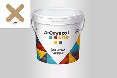 Смеси и затирки A-Crystal Затирка эпоксидная 82 Эпоксидная затирка Lite 2.5кг