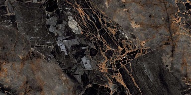 Керамогранит Global Tile GT1206011705HPR Decorum Черный 60x120
