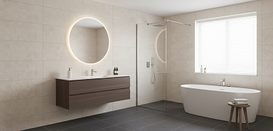 Керамогранит Novin Ceram Yazd Tile Co Cementura Cream Matt Rect 60х120
