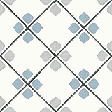 Керамогранит Harmony 31083 Tanger Silver Rhomb 12.3x12.3