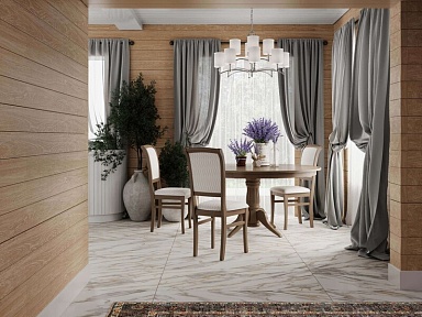 Керамогранит Estima RM01 Miramare White Неполированный Рект. 60x60x9