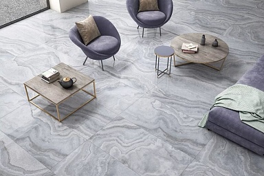 Керамогранит Art Ceramic Belfino Silver Glossy 60x120