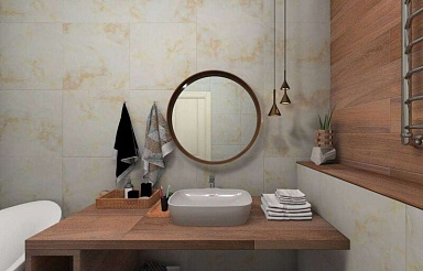 Керамогранит Absolut Gres AB1046G Cloudy Beige gloss 600x600