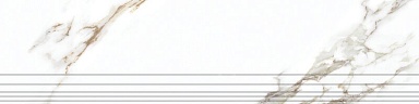ProGRES Ceramica GNR12030426-GM Ступень Волна Белый Мягкая граниль 1200x300x9.5