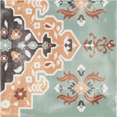 Керамогранит ABK 0003351 PLAY CARPET MIX MULTICOLOR 20x20