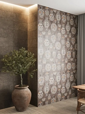 Керамогранит Kerama Marazzi KMD3STA133GR Ковер Антиб матовый обрезной 119,5x238,5x0,9
