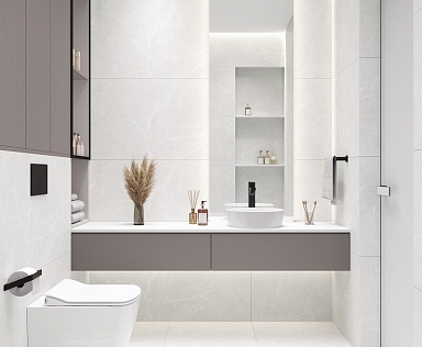 Керамогранит Ceradim Stone Cool White Белый Матовый 60х60