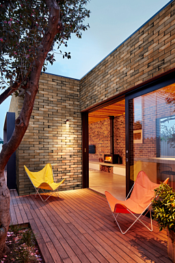 Клинкерная плитка Березакерамика Brick House палевый 250x75x8