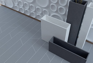 Керамогранит Wow 113842 HEXA FLOOR R9 GRAPHITE MATT 20x23