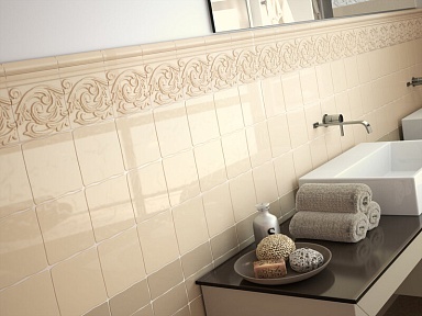 Бордюр Ape TORELLO WHITE 2x15