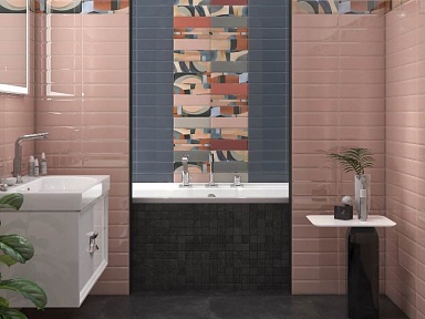 Плитка Kerama Marazzi 9031 Аккорд синий грань 8,5х28,5