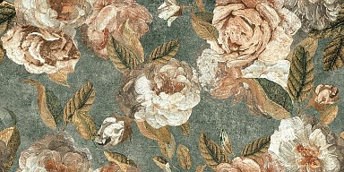 Керамогранит Naxos 133482 Alchymie Flowery Green Nat Ret 60x120