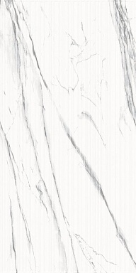 Керамогранит Global Tile GT120603903MCR2 Lasa Белый карвинг 60x120