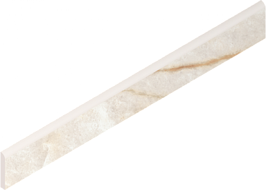 Плинтус Italon 610130007452 Stellaris Crystal Pure Battiscopa Nat 7.2x60