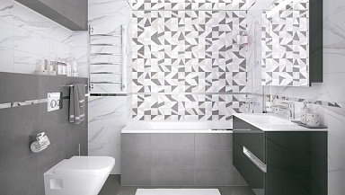 Laparet Elegance Декор-2 белый 20х50