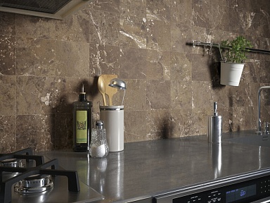 Керамогранит Ape A044908 Imperial Brown 3D Honed Rect 120x280