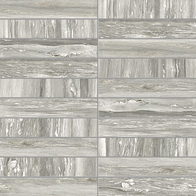 Декор Rex Ceramiche 756314 Prexious Pearl Attraction Mosaico 3x15 Glossy 30x30