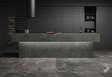 Керамогранит Tau Ceramica Moon Black Matt Mix 160x320