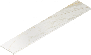 Ступень Italon 620070002614 Stellaris Carrara Ivory Scalino Frontale 33x160