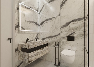 Керамогранит BELLEZA French Black High Gloss 600x1200
