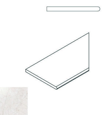 Бордюр Italon 620090000278 PURE BORDO ROUND DX 30x60