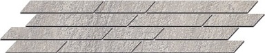 Kerama Marazzi SG144/004 Гренель серый мозаичный бордюр 46.5*9.8