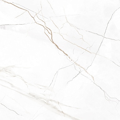Керамогранит Delacora GP40SAM00L Sanremo White лаппато 600*600*9