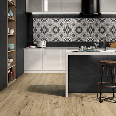 Керамогранит Novabell DEC 227K Cementine Color Mix Rettificato 20x20