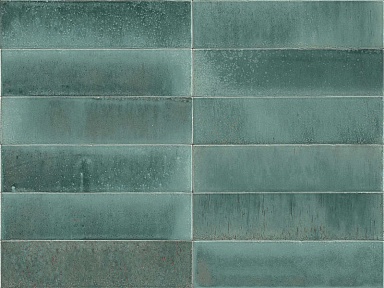 Керамогранит Marazzi Italy MA9N Lume Turquoise Lux 6х24