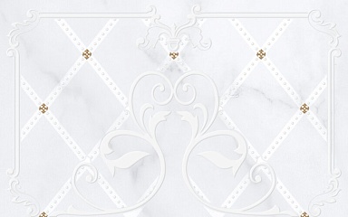 Gracia Ceramica 010300000190 Декор Милана светло-серый 01 25х40