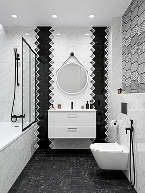 Плитка Kerama Marazzi 16071 Фрагонар белый 7.4*15