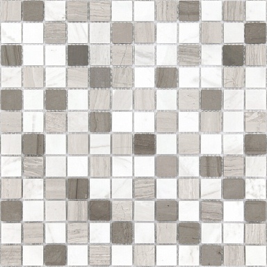 Мозаика Caramelle Mosaic Pietrine Pietra Mix 3 MAT 23x23x4 298x298