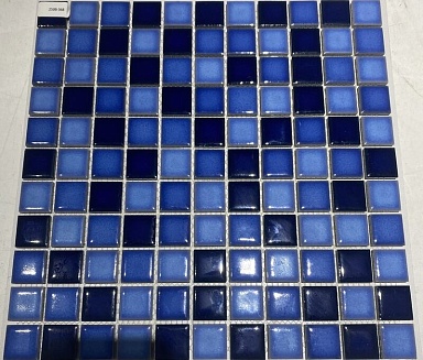 Tao Ceramics 2508-568В Мозаика синяя 300x300