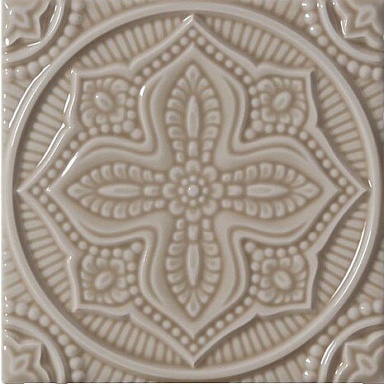 Декор Adex ADST4094 RELIEVE MANDALA PLANET SILVER SANDS 14,8x14,8