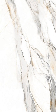 Керамогранит Global Tile GT120604103MGR Statuario Elite Белый граниль 60x120