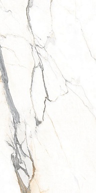 Керамогранит Global Tile GT120604103MGR Statuario Elite Белый граниль 60x120