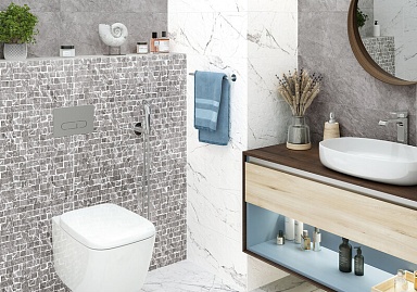 Плитка Alma Ceramica TWU12LRT70R Laurent рельефная 246x740x9