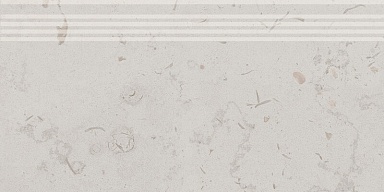 Kerama Marazzi DD205320R/GR Ступень Про Лаймстоун серый светлый натуральный обрезной 60х30