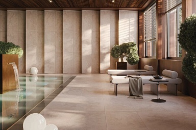 Керамогранит ZERDE TILE R1CO0HH28GRR5 Confeti Brown 2cm 58x58