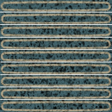 Kerama Marazzi KMD2SOB002BN Декор чипсет Далия бирюзовый тёмный глянцевый 20x20x0,95