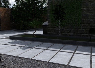 Керамогранит Persepolis Tile 71985 Viona Dark Grey Matt 20mm 60x120