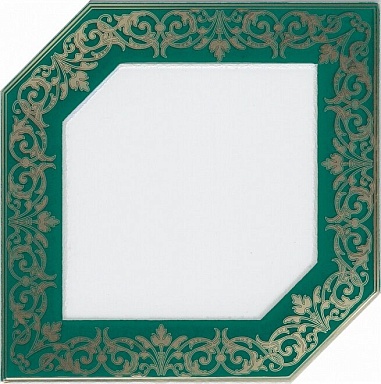Декор Kerama Marazzi HGD/D250/18000 Клемансо зеленый 15*15