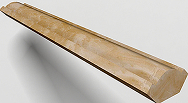 Бордюр Marmocer PJG-YXXT014-NT 14 Molding Latte 120x4.2