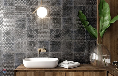 Керамогранит ATRIVM CUADRADO GLAM Grey 23.5x23.5