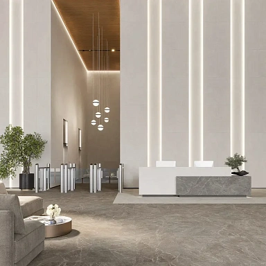 Керамогранит Kerama Marazzi KM6060G0501R Эстерель серый светлый матовый обрезной 60x60x0,9