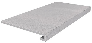 Kerama Marazzi DD602020R/GCF Ступень клееная Про Матрикс серый светлый обрезной 33*60