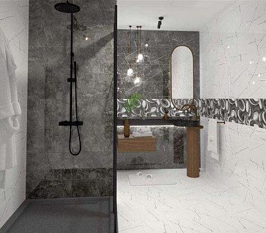 Плитка Sina Tile Elara Light Gray 30x60